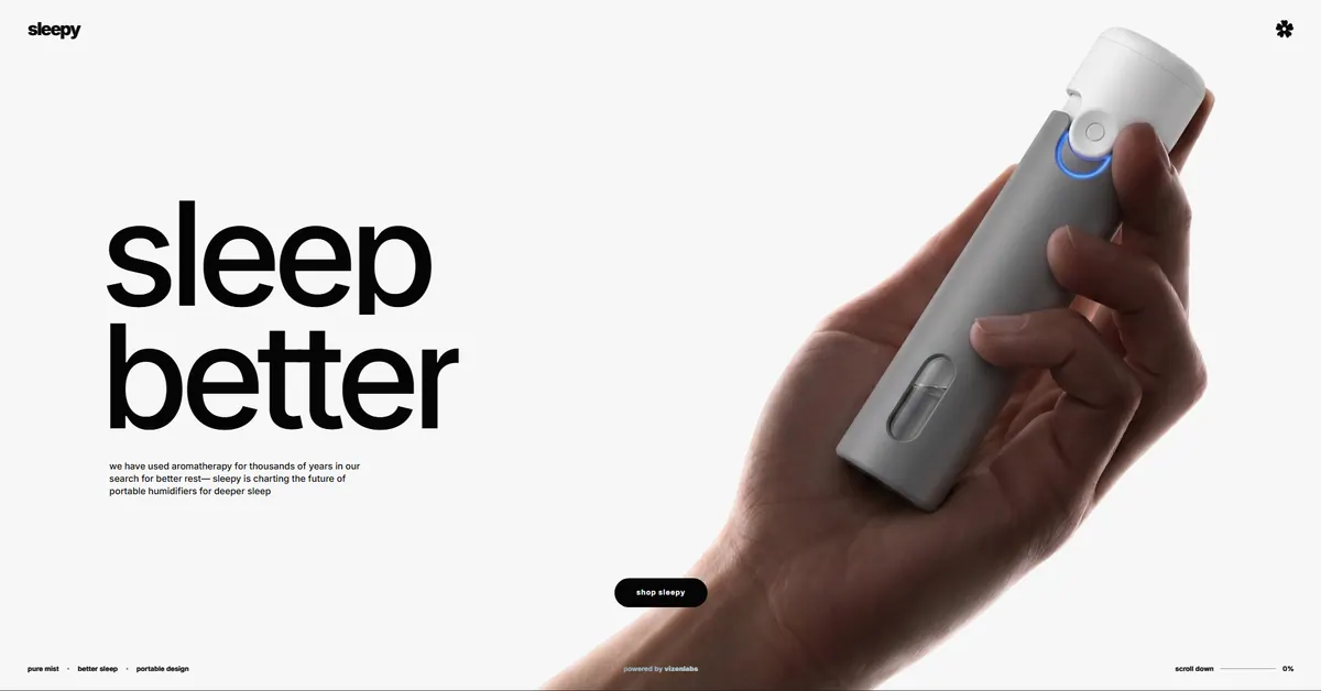 Sleepy - E-commerce — Demo E-commerce
